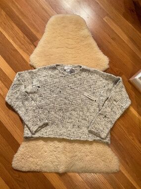DKNY Pure cropped wool sweater
